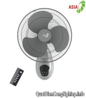 Quạt treo tường asia VY377092 (màu xám)