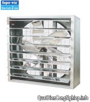 Quạt Thông Gió Nhà Xưởng Cánh Inox Super Win SPW1220