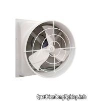 Quạt vỏ nhựa composite trực tiếp 560MM