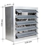 Quạt Thông Gió Vuông Cánh Inox Ha.winco HSB 1220